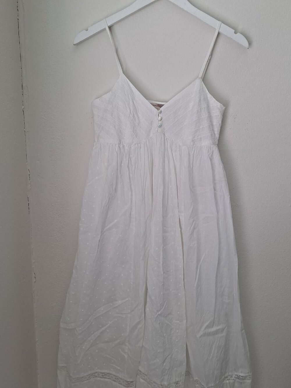 Forever 21 Swiss dot midi dress